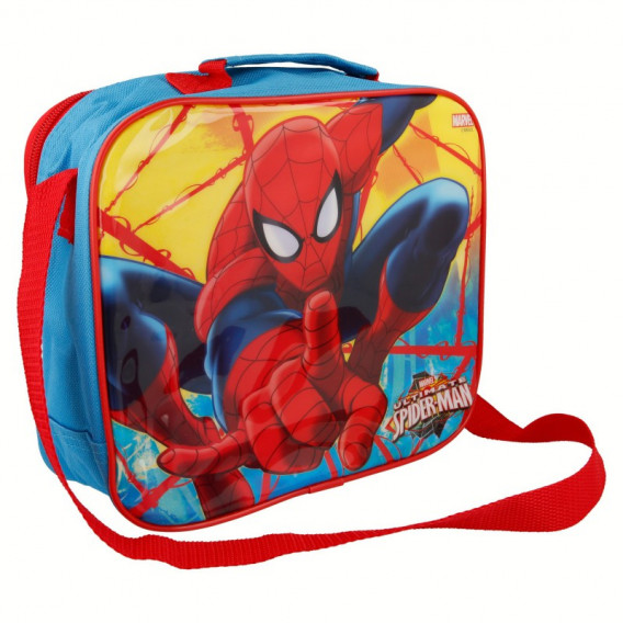 Set de 3 piese din polipropilenă înapoi la școală în geantă izolantă, Spiderman Spiderman 73810 2