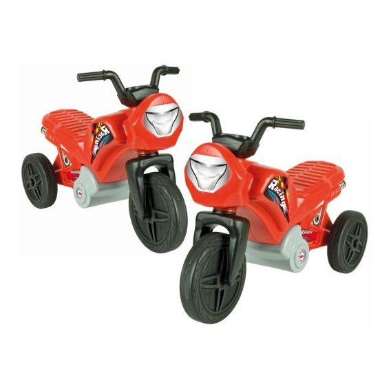 Motociclete de curse pentru copii, roșii Mochtoys 73948 2