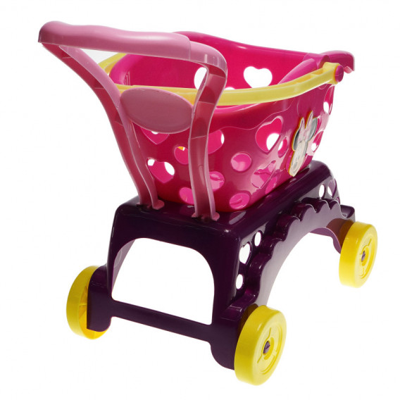 Coș și cărucior de cumpărături Minnie Mouse pentru fete Minnie Mouse 74330 