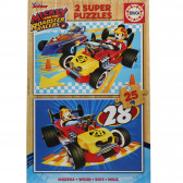 Puzzle Mickey Mouse Disney, 25 de piese Mickey Mouse 74936 4