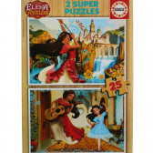 Puzzle 2-în-1 Elena din Avalor de la Disney- 25-Piece Disney 74939 4