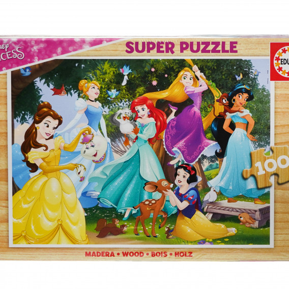 Puzzle din lemn cu prințese Disney 2D Disney 74963 4
