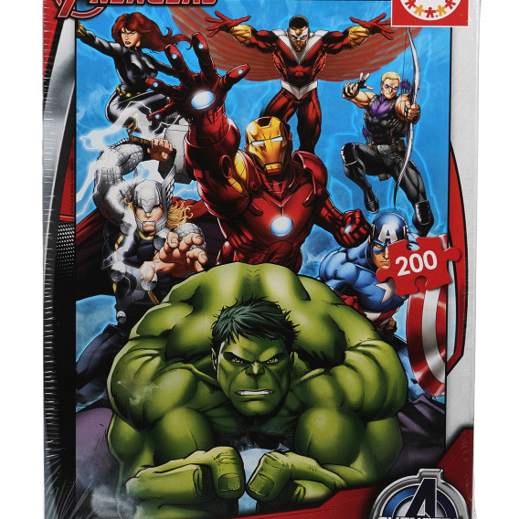 Puzzle Avengers pentru copii din 200 de piese Avengers 75056 4