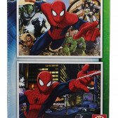 2 în 1 - puzzle Spiderman în 100 de piese Spiderman 75068 4