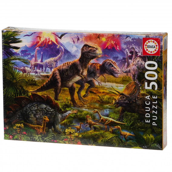 Puzzle Întâlnire cu dinozauri Educa 75072 2