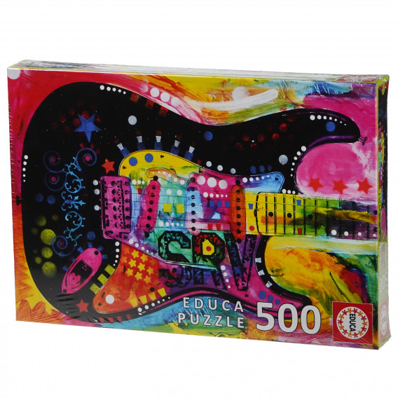 Puzzle color pentru copii, chitară  Educa 75093 2