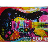 Puzzle color pentru copii, chitară  Educa 75095 4