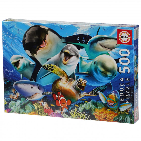 Puzzle pentru copii animale marine Educa 75102 2