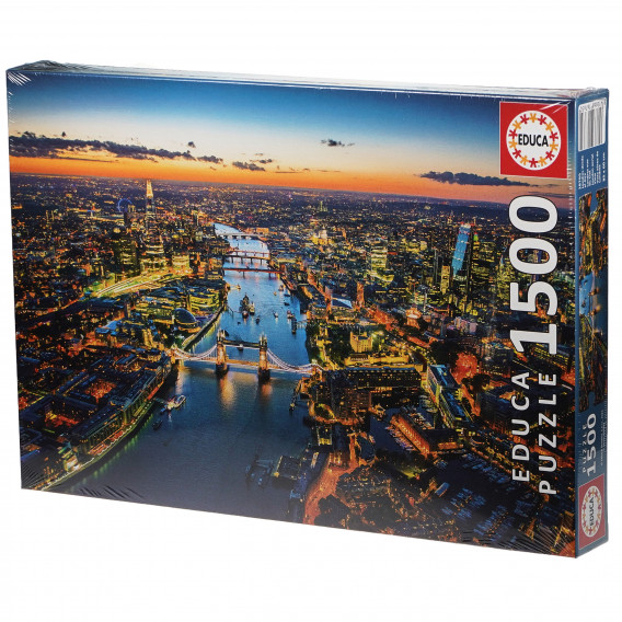 Puzzle pentru copii Vedere aeriană din Londra Educa 75129 3