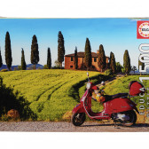 Puzzle pentru copii Scooter în Toscana Educa 75137 5