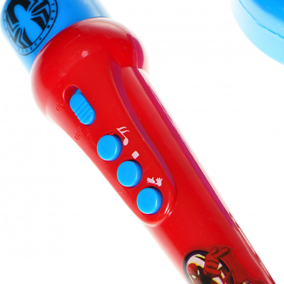 Microfon pentru copii cu amplificator, roșu Claudio Reig 76478 5