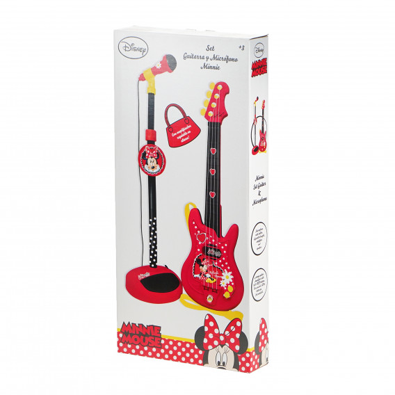 Set chitară și microfon pentru copii cu imprimeu Minnie Mouse Minnie Mouse 76601 6