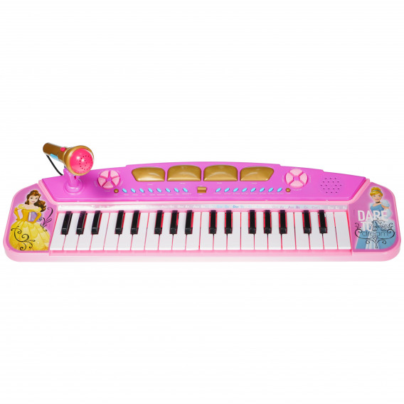 Pian electronic de jucărie pentru fete cu microfon Disney Princess 76613 4