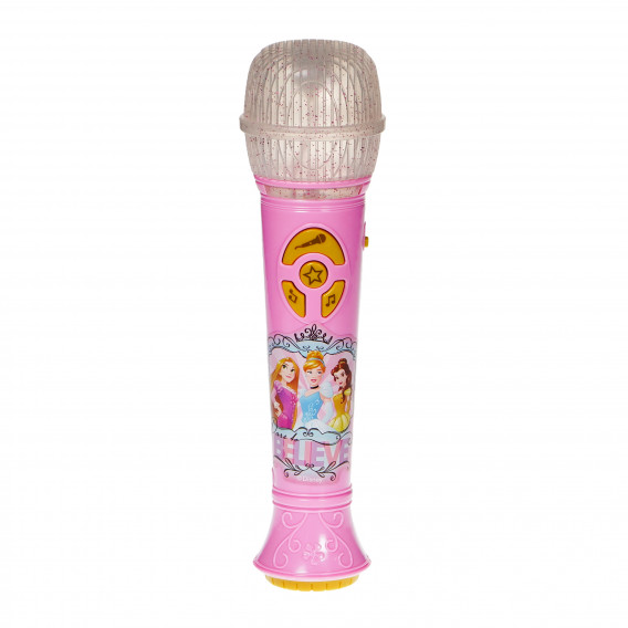 Microfon roz pentru copii cu amplificator Disney Princess 76626 4
