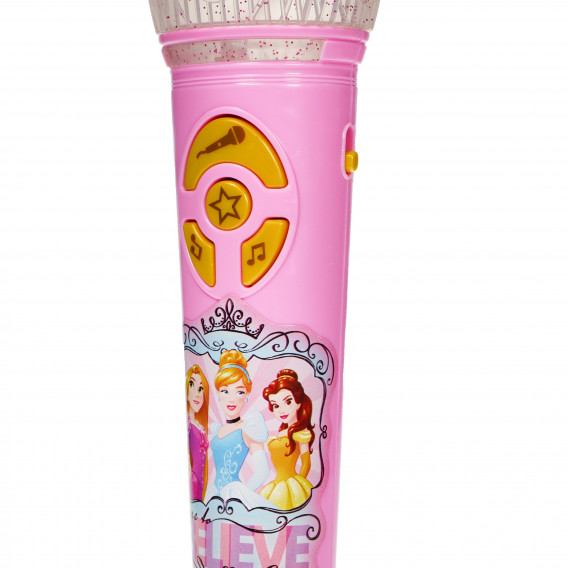 Microfon roz pentru copii cu amplificator Disney Princess 76628 6
