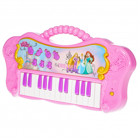 Pian electronic pentru copii cu 25 de clape Disney Princess 76630 3
