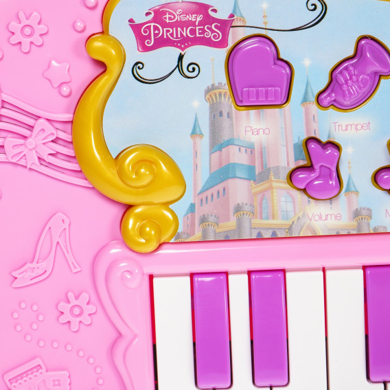 Pian electronic pentru copii cu 25 de clape Disney Princess 76633 6