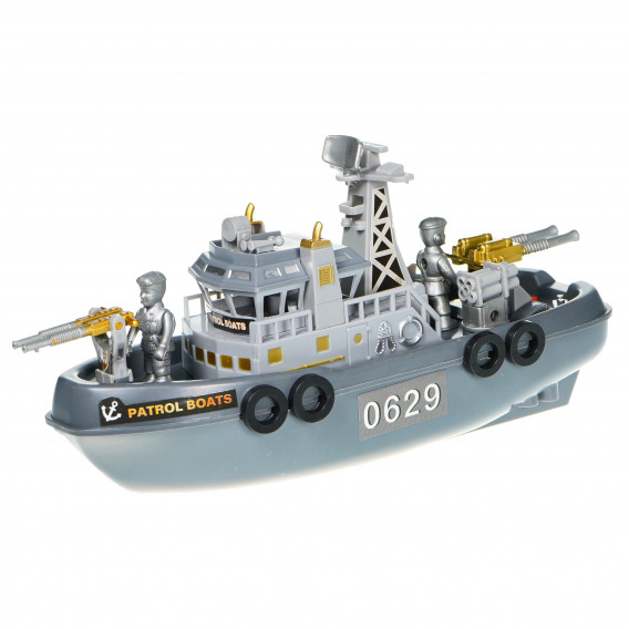 Barcă de patrulare Dino Toys 76679 3