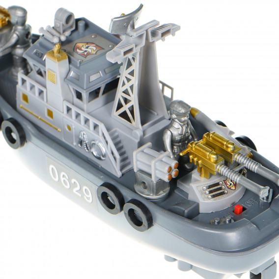Barcă de patrulare Dino Toys 76684 8