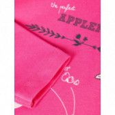 Bluză de bumbac pentru fete cu imprimeu APPLEPIE, roz Name it 76941 3