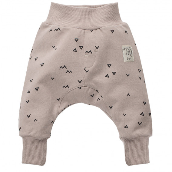 Pantaloni de bumbac cu imprimeu figurat pentru bebeluși - unisex Pinokio 772 