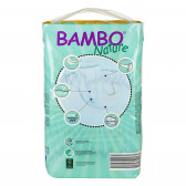 Scutece Eco de bebeluși  Bambo Nature Midi Tall Pack, mărimea 4, 5-9 kg, 66 bucăți Bambo Nature 77381 9