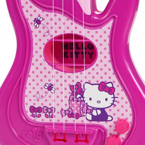 Set de chitară și microfon roz pentru copii Hello Kitty 77928 6
