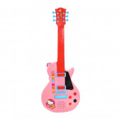 Chitară electronică cu set de microfon Hello Kitty 77939 3