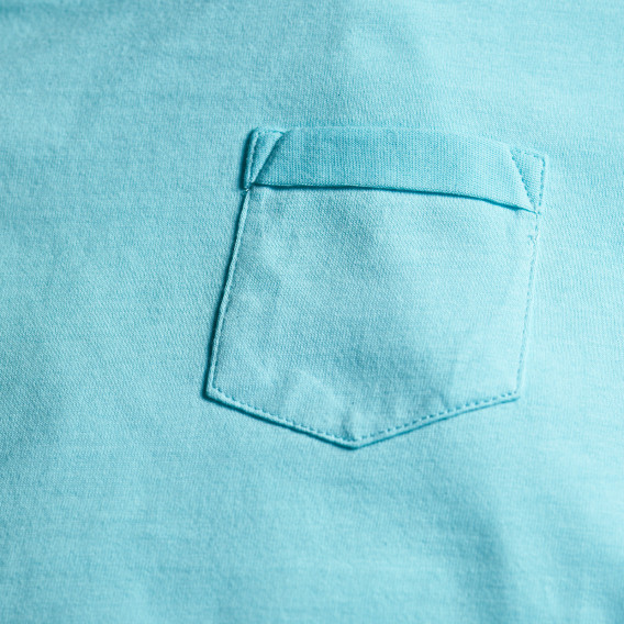 Tricou OVS pentru fete, de culoare albastră OVS 7847 3