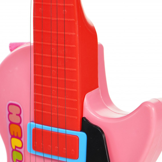 Chitară electronică cu set de microfon Hello Kitty 78710 19