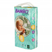Scutece Eco de bebeluși  Bambo Nature Midi Tall Pack, mărimea 4, 5-9 kg, 66 bucăți Bambo Nature 79762 12