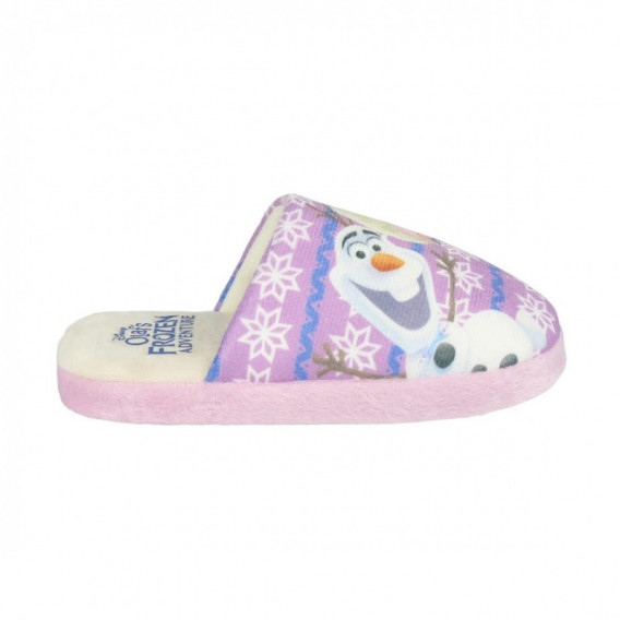 Papuci pentru fete cu imprimeu de personaje de desene animate  Frozen 79970 2