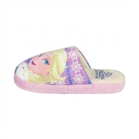 Papuci pentru fete cu imprimeu de personaje de desene animate  Frozen 79971 3