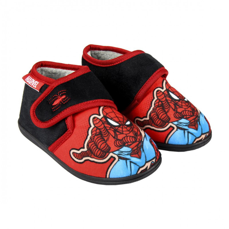 Papuci pentru băieți cu o aplicație din desenele animate Spiderman  79976