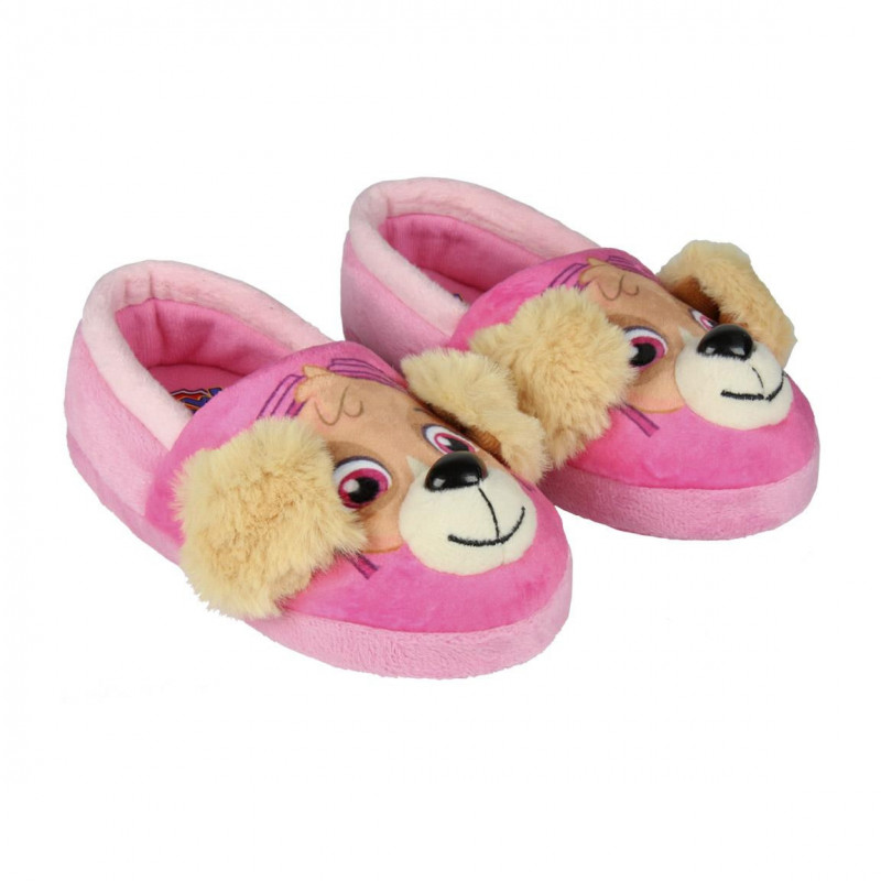 Papuci roz pentru fete cu cățeluși  79988