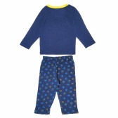Pijama de bumbac din două piese cu imprimeu extraterestru pentru băieți Cool club 80544 3