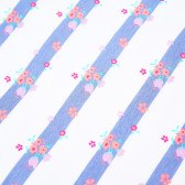 Bluză din bumbac cu dungi cu mâneci lungi și flori pentru fete Cool club 80593 4
