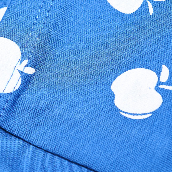 Pantaloni de bumbac,  imprimeu cu mere, pentru fete Cool club 80950 4