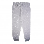 Pijamale de bumbac din două piese, cu imprimeu cu nori și steluțe, pentru fete Cool club 80983 5