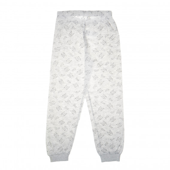 Pijamale din bumbac din două piese, cu imprimeu cu bufniță, pentru fete Cool club 81045 8