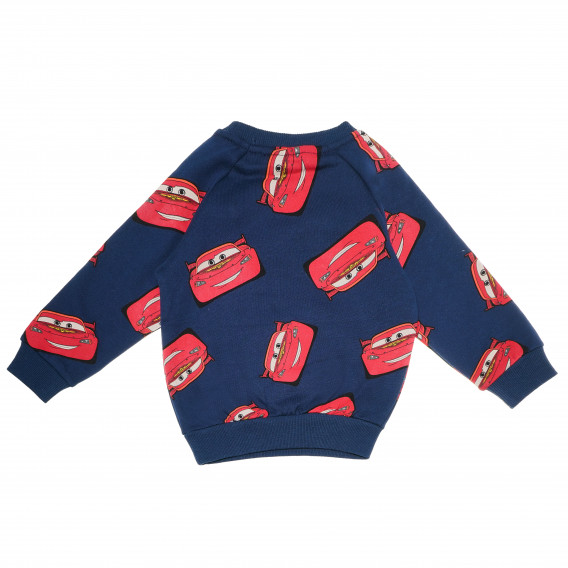 Bluză cu mânecă lungă și imprimeu cu mașini, pentru băieți Cool club 81053 2