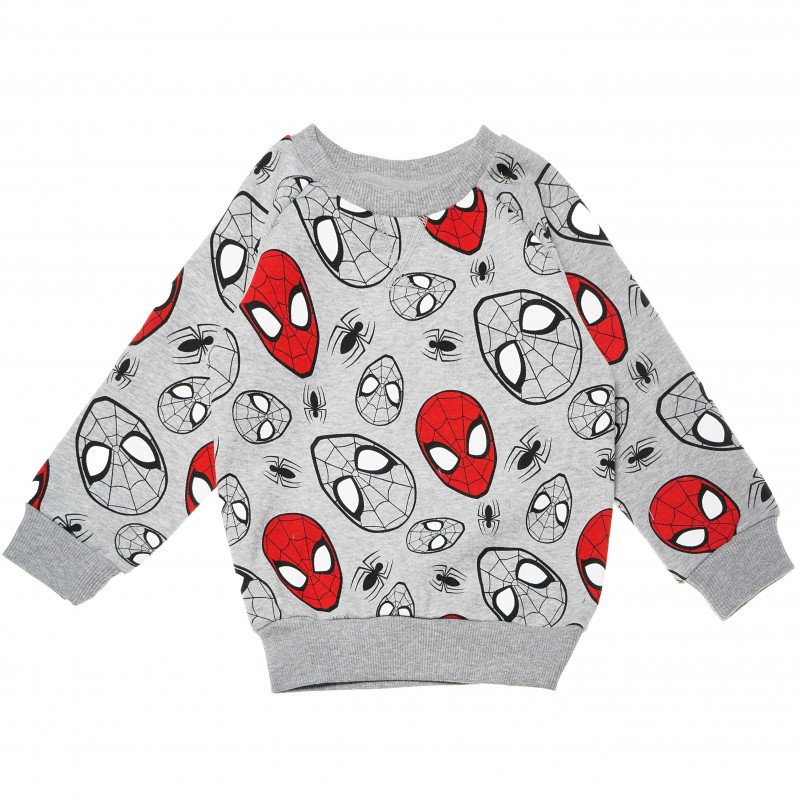 Bluză cu mânecă lungă și imprimeu cu Spiderman, pentru băieți  81096