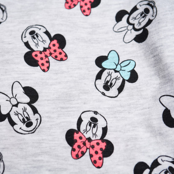 Pijamale din bumbac din două piese cu imprimeu cu Minnie Mouse, pentru fete Minnie Mouse 81111 7