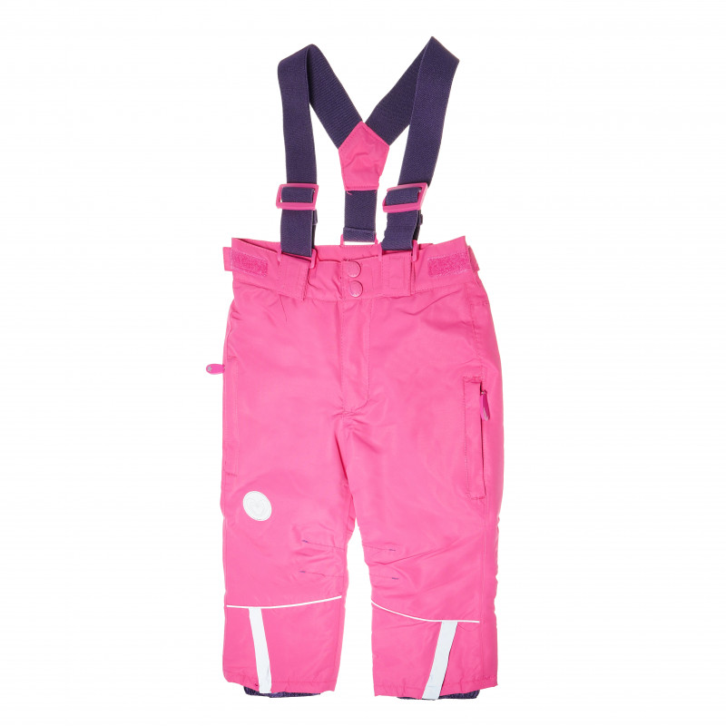 Salopetă de schi impermeabilă, roz, pentru fete  81301