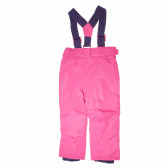 Salopetă de schi impermeabilă, roz, pentru fete Cool club 81302 2