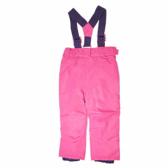 Salopetă de schi impermeabilă, roz, pentru fete Cool club 81302 2
