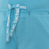 Pantaloni scurți din bumbac, de culoare albastră, pentru băieți Tuc Tuc 81412 3