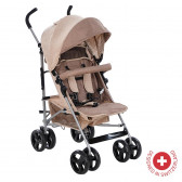 Cărucior CHERYL Baby cu construcție și design elvețian, bej ZIZITO 81886 