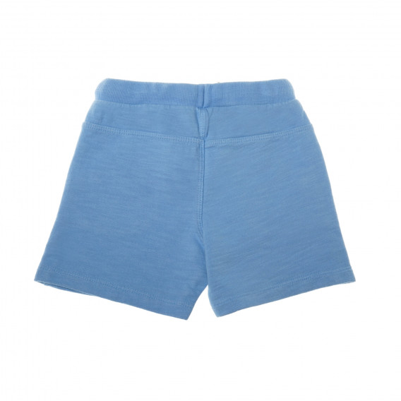 Pantaloni scurți de băieți, albastru deschis Boboli 82387 2