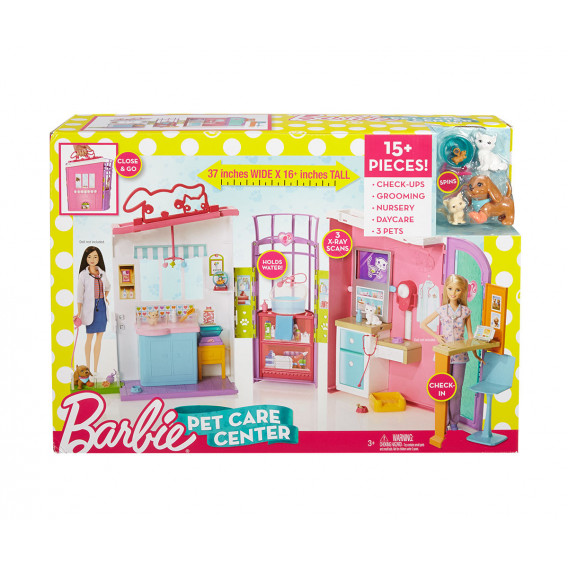 Set pentru joacă Barbie, clinică veterinară Barbie 8274 